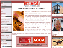 Tablet Screenshot of murrayaccounts.com